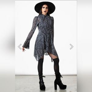 Killstar Woodland Witch Collar Dress